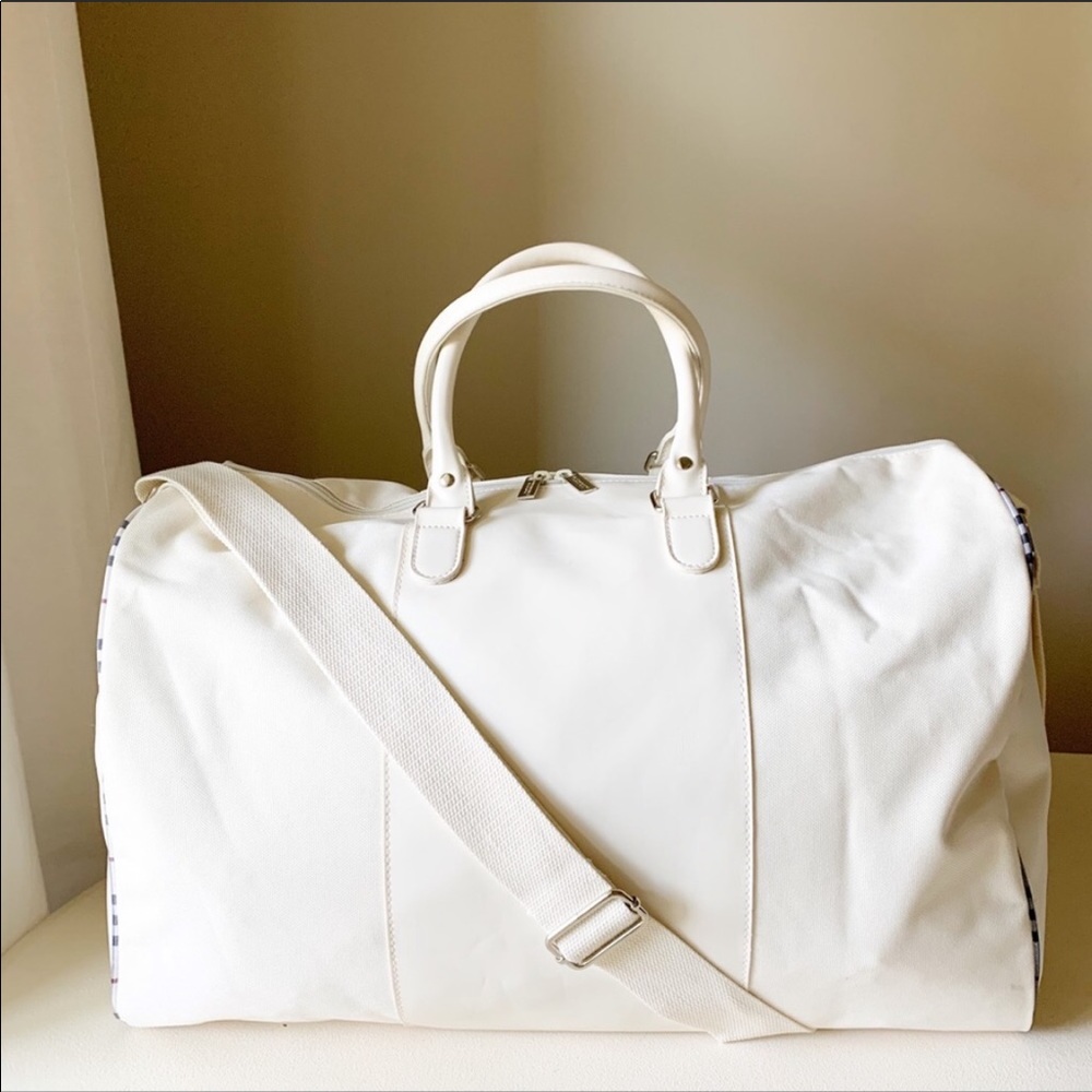 Burberry - Weekender Off White Carry-On Bag